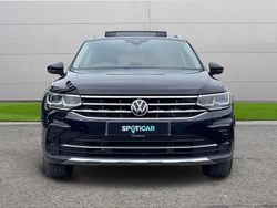 Black Used 2021 VW Tiguan Elegance SUV | £23,242 (Fair price)