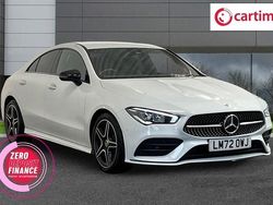 White Used 2022 Mercedes CLA200 AMG Line Premium Coupe | £23,450 (Fair price)