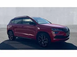 Red Used 2019 Skoda Karoq SportLine SUV | £19,790 (A bit pricey)