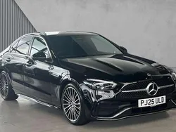 Black Used 2025 Mercedes C200 AMG Line Premium Plus Sedan | £43,980
