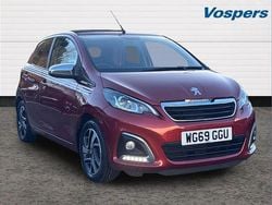 Red Used 2019 Peugeot 108 Collection Hatchback | £7,695 (Fair price)