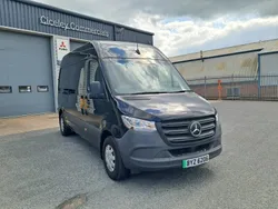Black Used 2022 Mercedes E-Sprinter Progressive Van | £12,900 (Fair price)