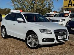 White Used 2014 Audi Q5 S-line plus SUV | £11,499 (Fair price)