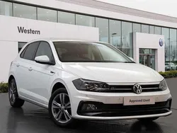 White Used 2020 VW Polo R-line Hatchback | £14,898 (Fair price)