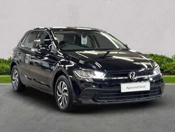 Black Used 2024 VW Polo Life Hatchback | £19,007 (Fair price)