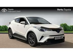 White Used 2018 Toyota C-HR SUV | £17,553 (Fair price)