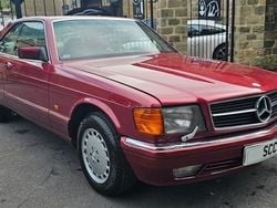 Garnet red Used 1990 Mercedes 500 Coupe | £16,995