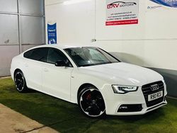 White Used 2014 Audi A5 Sportback Black Edition Hatchback | £8,499 (Fair price)