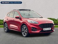Red Used 2022 Ford Kuga ST-Line X SUV | £17,499 (Good price)