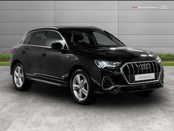 Black Used 2019 Audi Q3 S-Line SUV | £19,700 (Fair price)