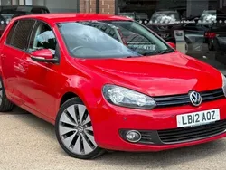 Red Used 2012 VW Golf VII GT Hatchback | £5,150 (Fair price)