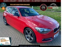 Red Used 2014 BMW 114 Sport Line Hatchback | £5,395