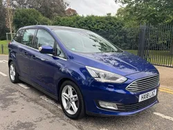 Blue Used 2018 Ford Grand C-Max Titanium X MPV | £10,995 (Fair price)