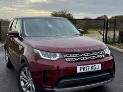 Red Used 2017 Land Rover Discovery 5 HSE SUV | £17,488 (Fair price)