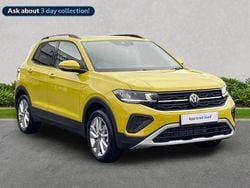 Yellow New 2025 VW T-Cross Match SUV | £22,768 (A bit pricey)