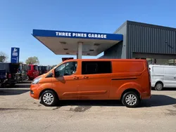 Orange Used 2018 Ford Transit Custom Limited Van | £13,495