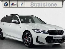 White Used 2025 BMW 320 M Sport Estate | £38,490 (Expensive)