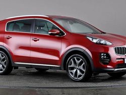 Red Used 2016 Kia Sportage GT-Line SUV | £9,798 (Fair price)