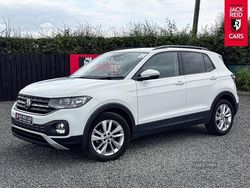 White Used 2019 VW T-Cross SE SUV | £12,495 (Fair price)