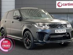 Black Used 2020 Land Rover Range Rover Sport SVR SUV | £48,501 (Good price)