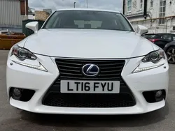 White Used 2016 Lexus IS300h Executive Line Sedan | £9,495 (Super price)
