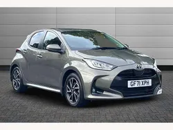 Titan bronze Used 2021 Toyota Yaris Hybrid Design Hatchback | £17,250 (Fair price)