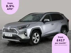 Silver Used 2020 Toyota RAV4 Hybrid SUV | £26,461 (Fair price)