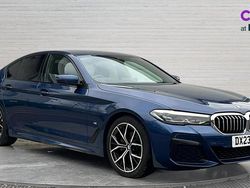 Blue Used 2023 BMW 520 M Sport Sedan | £28,430 (Good price)