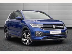 Blue Used 2022 VW T-Cross R-line SUV | £19,184 (Fair price)