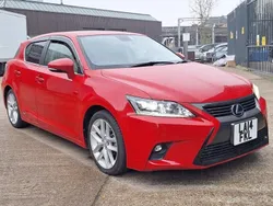 Red Used 2024 Lexus CT200h Hatchback | £9,500