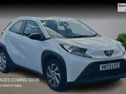 White Used 2023 Toyota Aygo PURE Hatchback | £11,679 (Fair price)