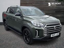 Green New 2025 Ssangyong (KGM) Musso Pickup | £34,162