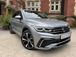 Silver Used 2022 VW Tiguan Allspace Elegance SUV | £27,595 (A bit pricey)