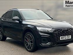 Solid brilliant black Used 2022 Audi Q5 Comfort SUV | £38,183 (Fair price)