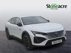 White Used 2024 Peugeot 408 GTi Sedan | £29,495 (Expensive)