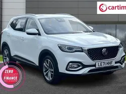 White Used 2022 MG HS Exclusive SUV | £12,399 (Fair price)