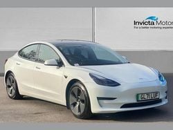 White Used 2021 Tesla Model 3 Long Range AWD Sedan | £23,000 (Fair price)