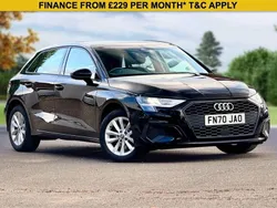 Black Used 2020 Audi A3 Sportback Design Hatchback | £10,995 (Fair price)