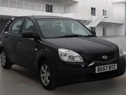 Black Used 2008 Kia Rio Hatchback | £1,495 (Good price)