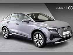 Grey Used 2023 Audi Q4 Sportback e-tron Sport SUV | £31,000