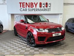 Red Used 2019 Land Rover Range Rover Sport HSE Dynamic SUV | £16,795