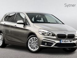 Silver Used 2014 BMW 220 Active Tourer Luxury Line MPV | £9,850 (Fair price)