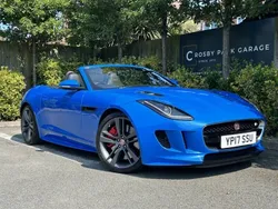 Blue Used 2017 Jaguar F-Type S Cabriolet | £33,500 (Expensive)