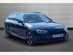 Mythos black Used 2024 Audi A4 Black Edition Estate | £33,995 (Expensive)
