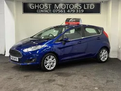 Blue Used 2015 Ford Fiesta Zetec Hatchback | £4,595 (Good price)