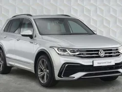 Silver Used 2023 VW Tiguan R-line Edition SUV | £27,850 (Fair price)