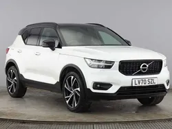 White Used 2021 Volvo XC40 R-Design Pro SUV | £18,990 (Fair price)