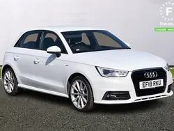 White Used 2018 Audi A1 S-Line Hatchback | £15,099 (Fair price)