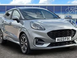 Silver Used 2023 Ford Puma Gen-E ST-Line Hatchback | £16,795 (Fair price)