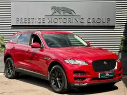 Red Used 2018 Jaguar F-Pace Prestige SUV | £10,499 (Fair price)